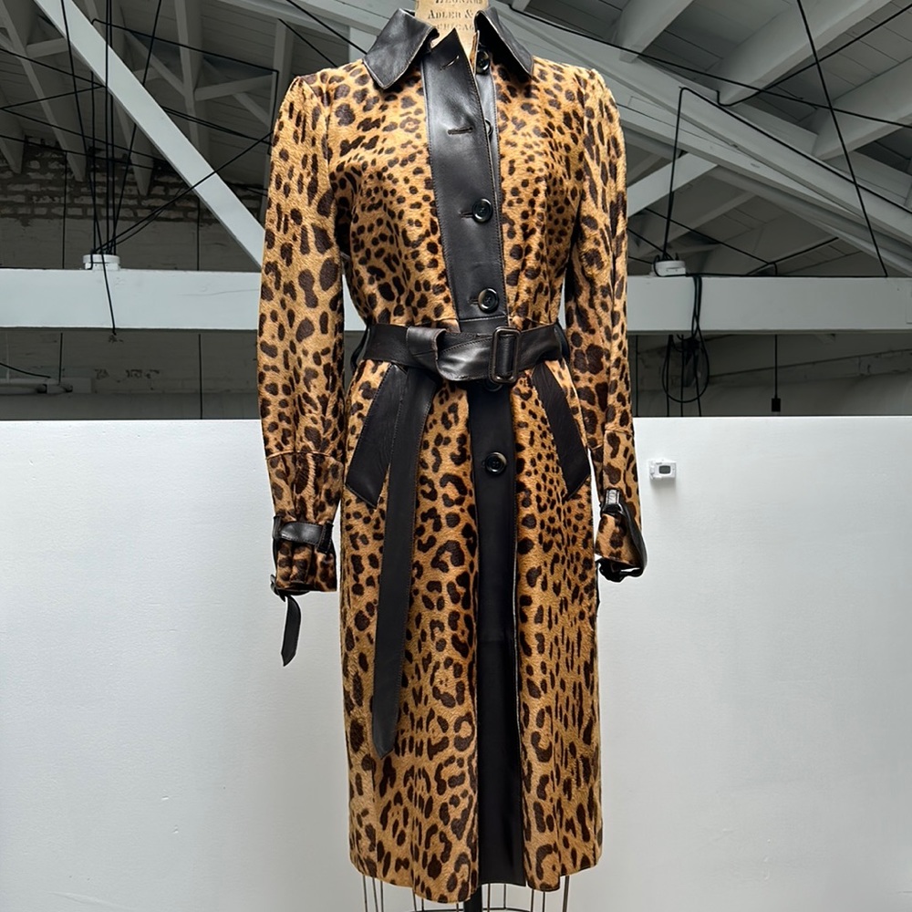 Dolce and Gabbana animal printed jacket